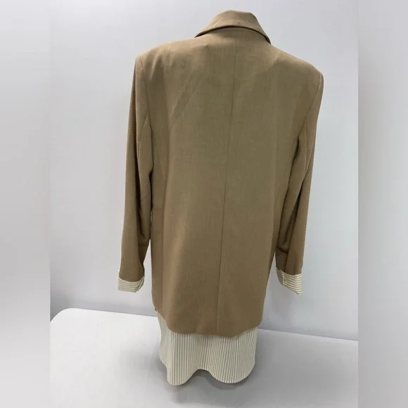 Anthropologie neutral blazer (B6#5)